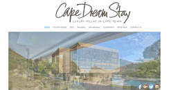 Desktop Screenshot of capedreamstay.co.za
